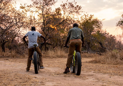 Biking